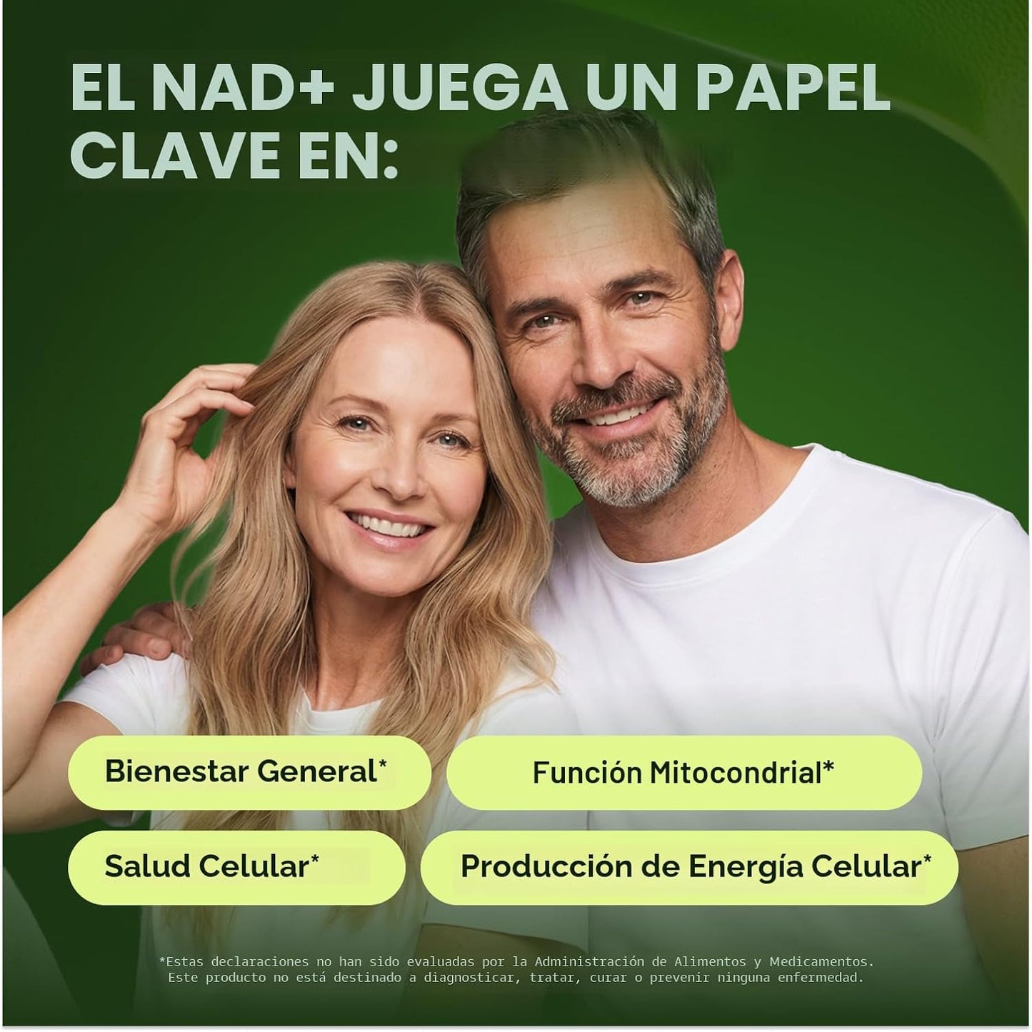 Cata-Kor, NAD+ avanzado , suplemento con resveratrol, 60 capsulas de 500mg