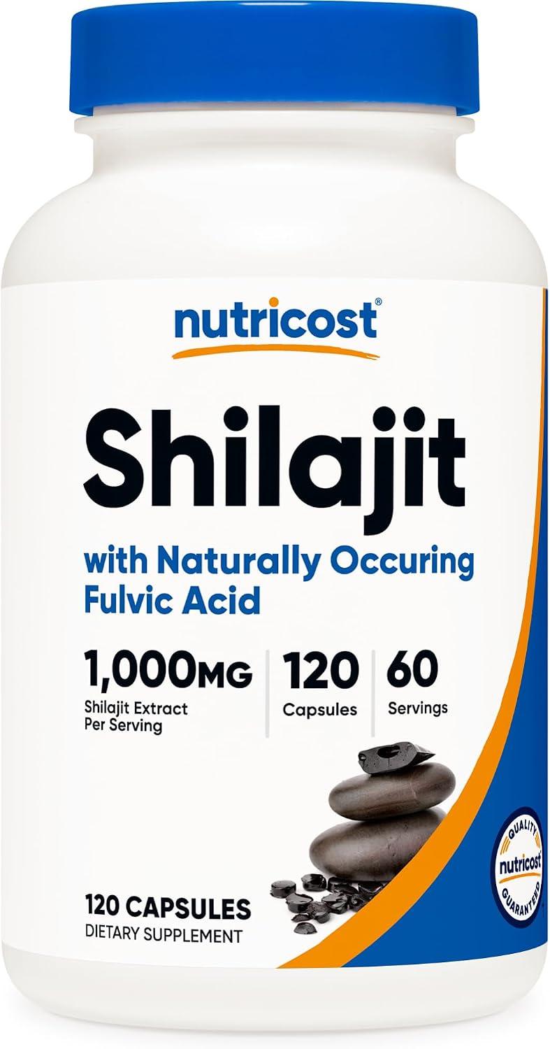Nutricost, Shilajit, 120 cápsulas de 1000mg