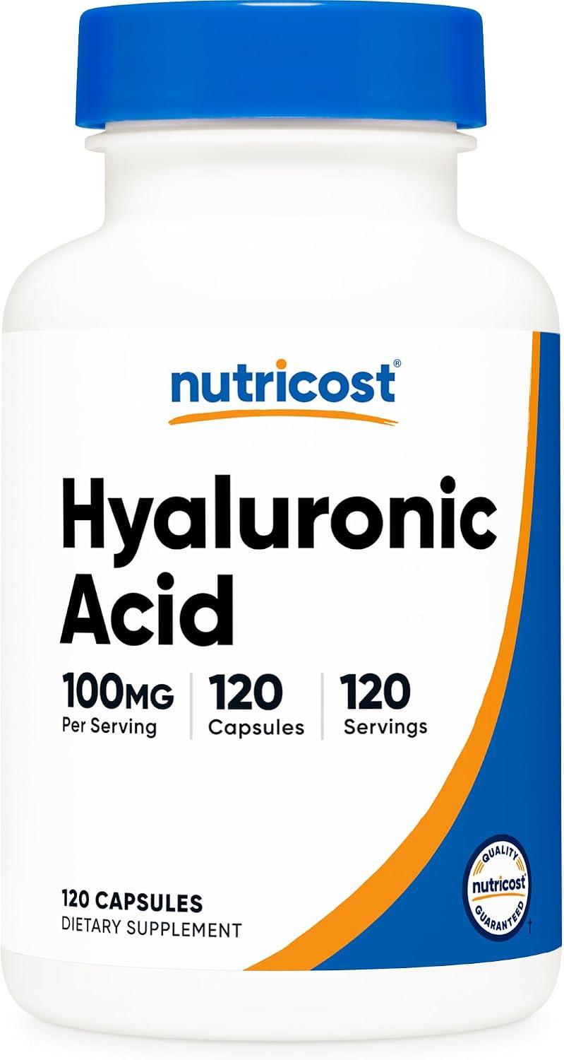Ácido hialurónico, 120 Capsulas de 100 mg, Nutricost