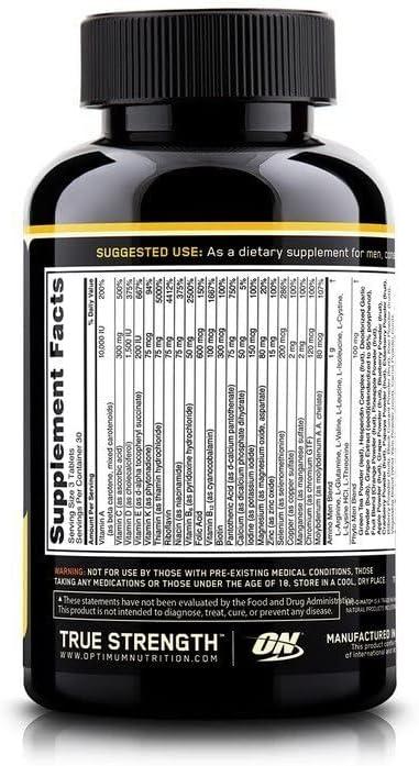 Opti-Men, 90 unidades, Optimum Nutrition, imagen 2