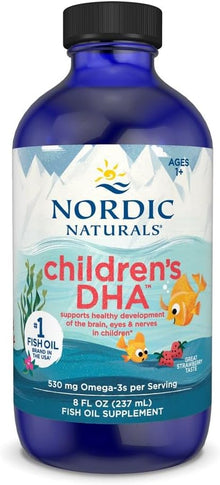 Nordic Naturals, Suplemento DHA para niños, 530 mg de omega 3 con EPA y DHA, 96 Servicios