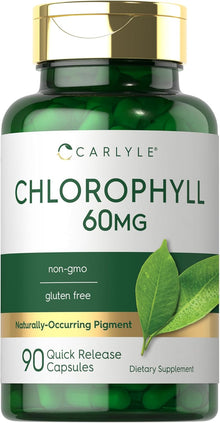 Carlyle, Clorofila, 60mg por servicio, 90 capsulas