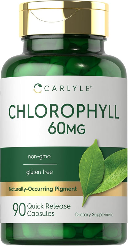 Carlyle, Clorofila, 60mg por servicio, 90 capsulas