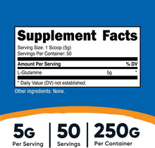 Nutricost, L-Glutamina en polvo, 8.8 Onzas, 50 Servicios