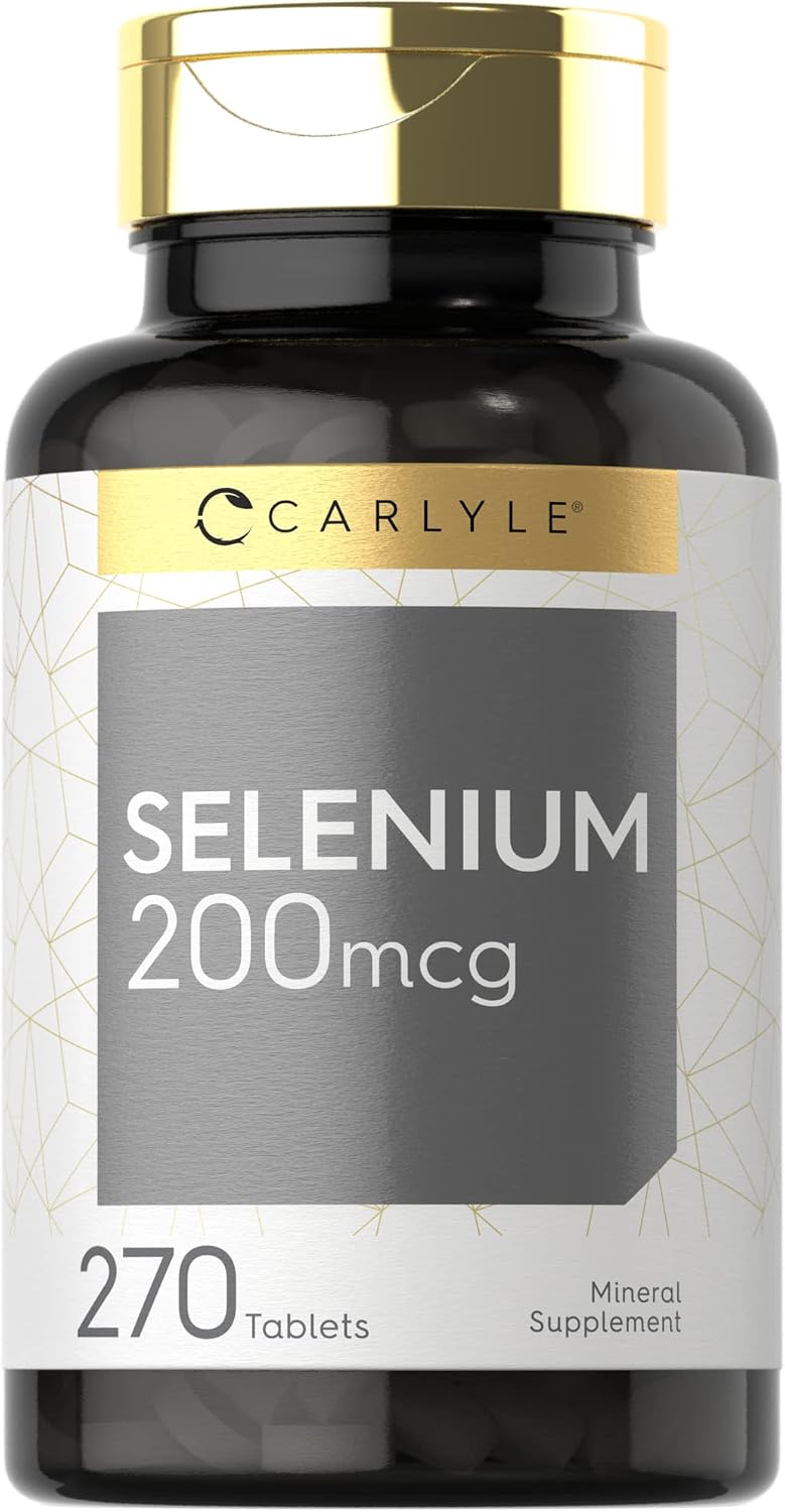 Selenium, 270 Tabletas de 200mcg, Carlyle