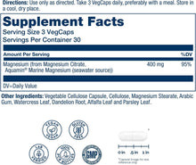 Citrato de magnesio | 90 Capsulas de 400 mg | Solaray
