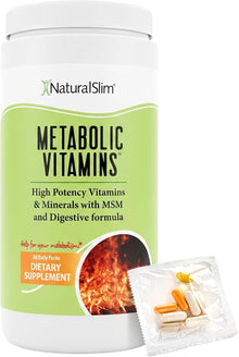 Suplemento de vitaminas para el metabolismo | 30 Paquetes | NaturalSlim