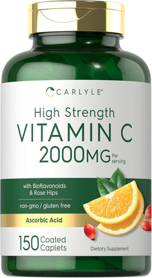 Carlyle, Vitamina C de 2000mg, 150 Comprimidos
