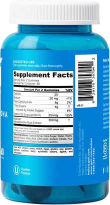 Ashwagandha + Vitamina D | 60 gomitas KSM-66 | Goli®