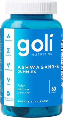 Ashwagandha + Vitamina D | 60 gomitas KSM-66 | Goli®