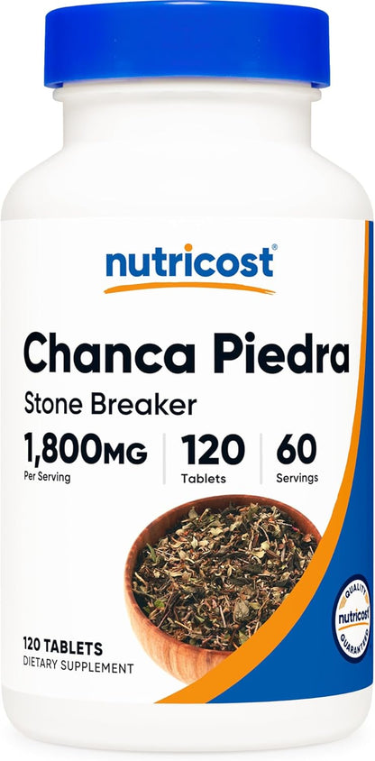 Chanca piedra | 120 tabletas de 1800 mg | Nutricost