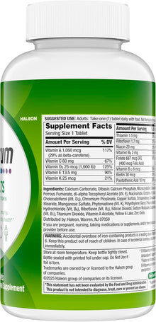 Multivitamínico con minerales para adultos | 200 Tabletas | Centrum
