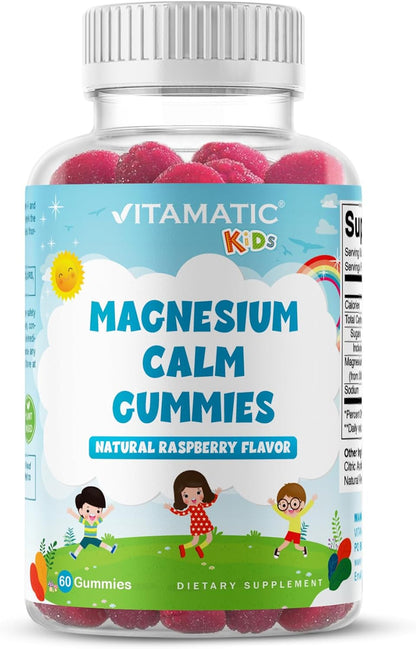 Gomitas de magnesio para niños | 60 unidades |  Vitamatic