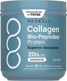Neocell, Bio-Peptidos de colágeno de alta absorción, 20g por servicio, suplemento en polvo