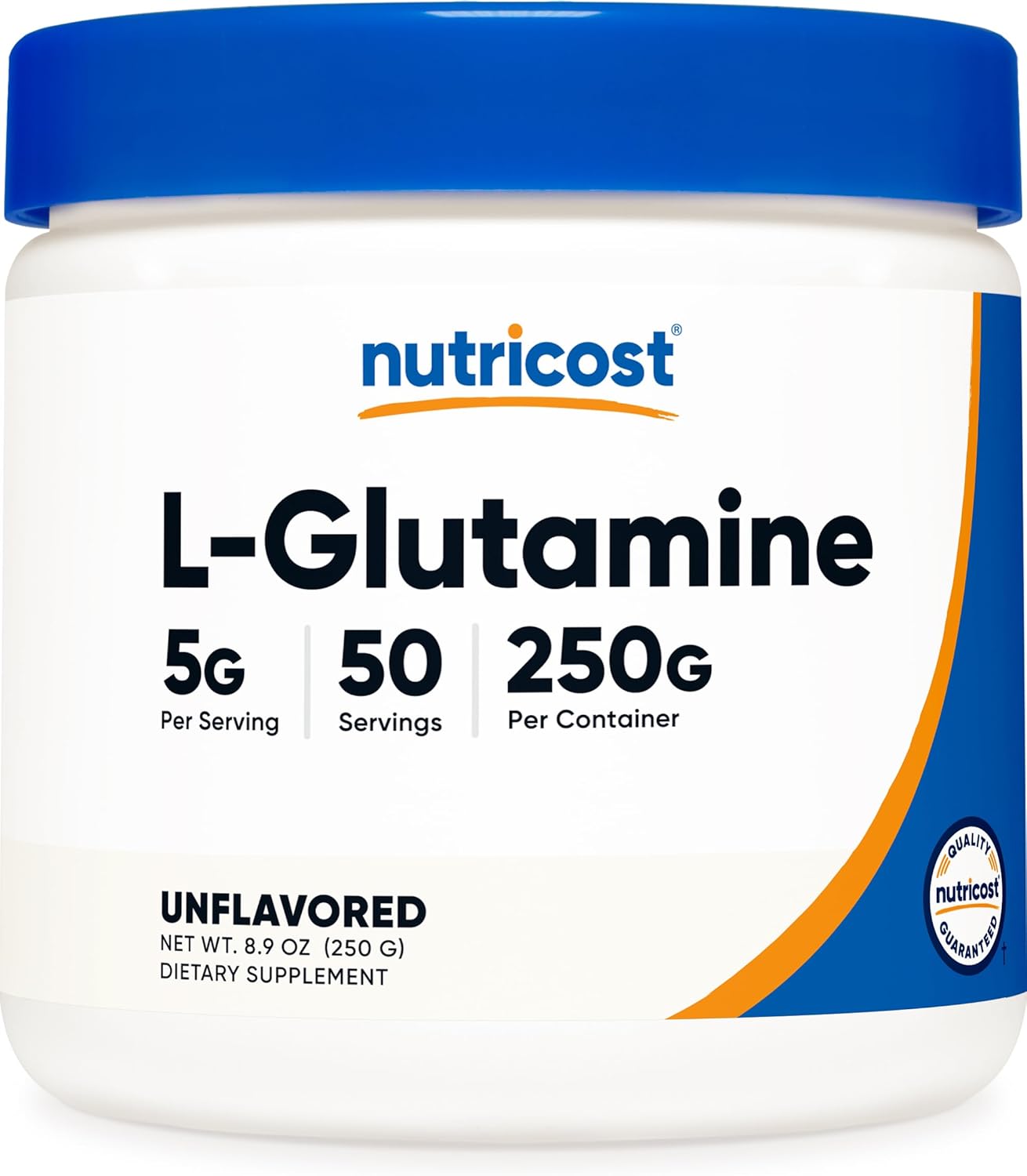 Nutricost, L-Glutamina en polvo, 8.8 Onzas, 50 Servicios
