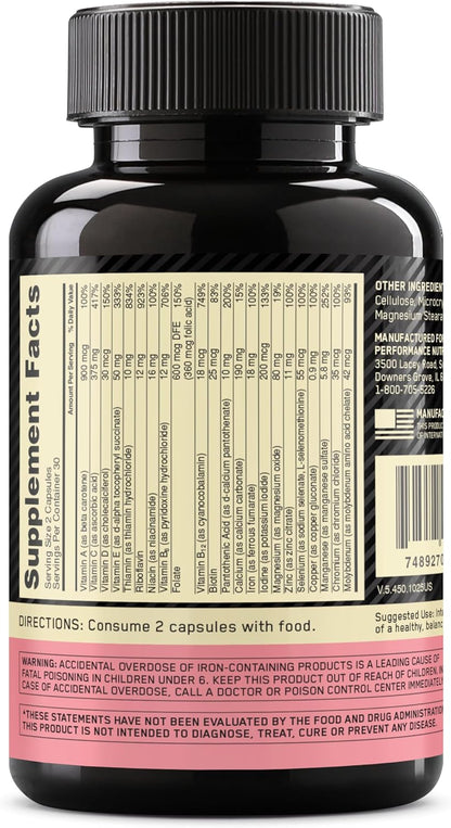 Optimum Nutrition, Opti-Women, Multivitaminico para mujeres, 60 Capsulas