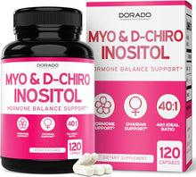 Dorado Nutrition, Myo & D-Chiro Inositol, 2050mg, 120 capsulas