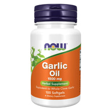 Now Foods, Aceite de Ajo de 1500 mg, 100 Capsulas Softgel